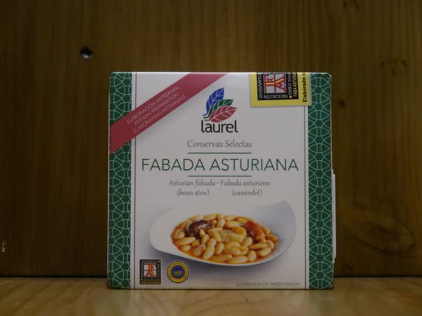 fabada asturiana preparada el laurel